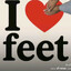 SUCKIN ON HER FEET