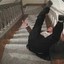 Man Falling Down Stairs, Ouch