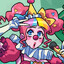 1000 Gigglebytes of Clown Girls