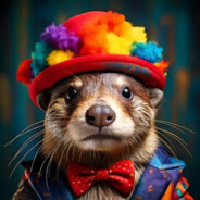 Fun Clown Otter