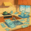 Kitchen Glass Money