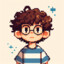 Mr. Curly hair