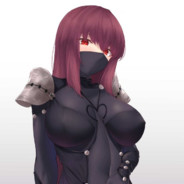 紫发枪阶老太婆