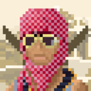 侧道单车的猎狐者本人