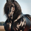 Black Thoroughbred