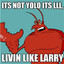 Larry The Lobster