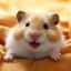 smiling hamster