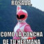 Power Ranger Rosa (la de ella)