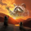 Raccoon Jesus