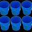 6 Blue Buckets