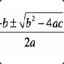 The Quadratic Formula™