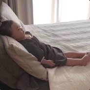 采蘑菇的大灰狼