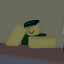 Get your snack and leave
