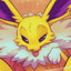 Messy paws Jolteon