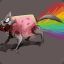 an abominable nyancat