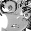 昇る月