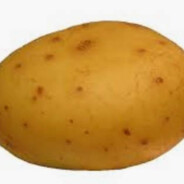 a simple potato