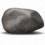 A inanimate rock.