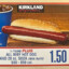 $1.50 costco hot dog