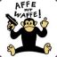 AFFE MIT WAFFE