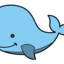 (゜))&lt;&lt; moo moo whale