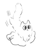 猫飼ってる＿む