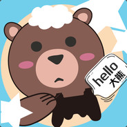 不是大头熊是大熊