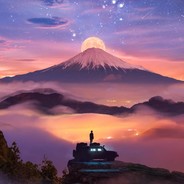 月夜飘星