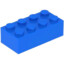 blue lego brick