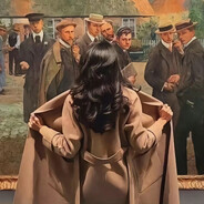 为情点破半面纱