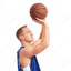 Stock image basketball man