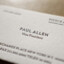 Paul Allen&#039;s Card