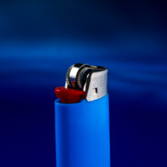 Blue lighter