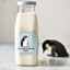 Vegan penguin milk carton