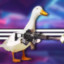 Duck with gun