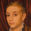 boy with apple