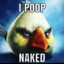 I POOP NAKED