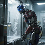 擎天柱窗外偷录