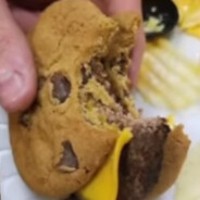 cookie hamburger