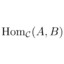 Hom-set
