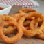 Onion rings deep fried