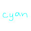 cyan