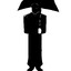 Umbrella man