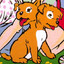 Evelyn, A Modified Dog