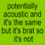 PotentiallyAcoustic