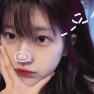 星空下的美少女