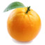 one singular orange