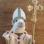 taxidermy rat pope