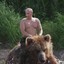 Putin montado no urso puto