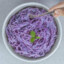 Purple pasta